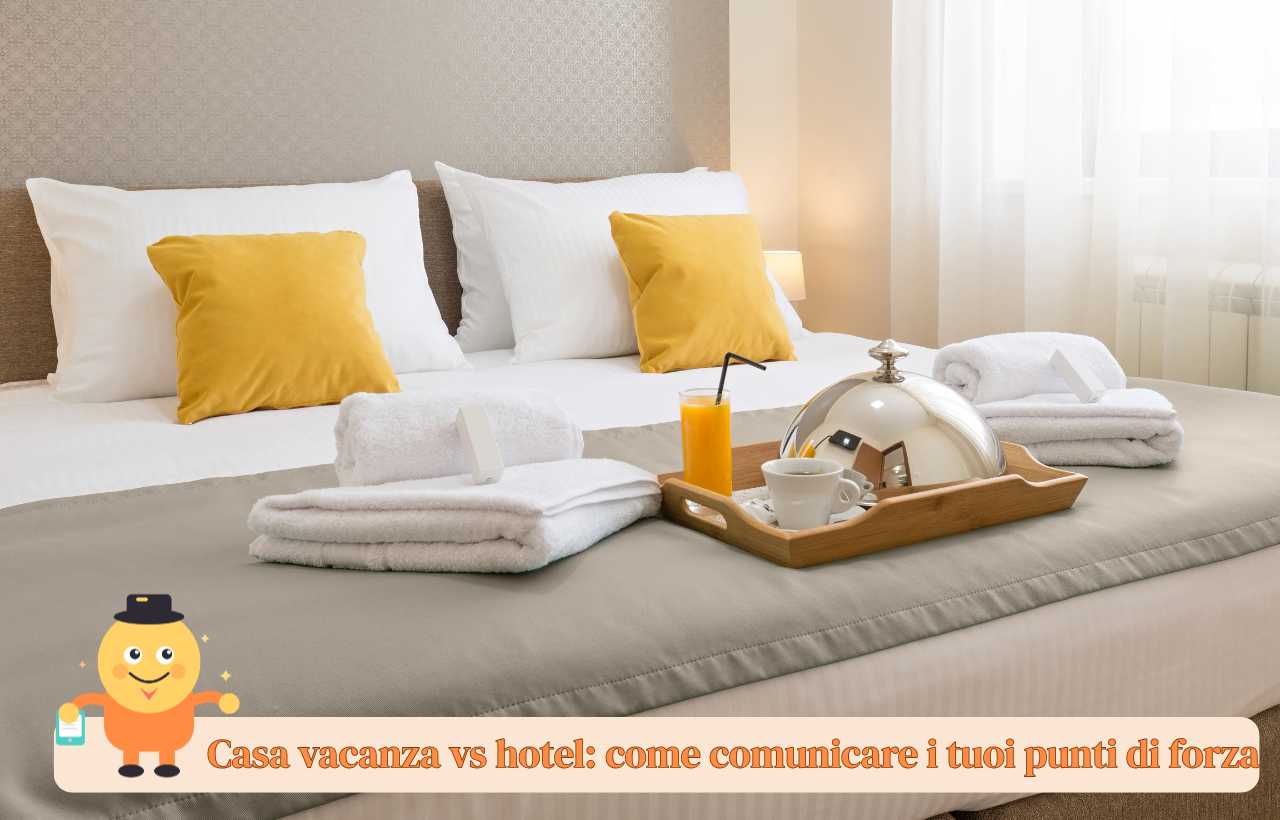 Casa vacanza vs hotel: come comunicare i tuoi punti di forza